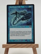 Korallenmeervolk Urza´s Saga Magic Karte MTG Deutsch (Coral Merfolk)  67/350