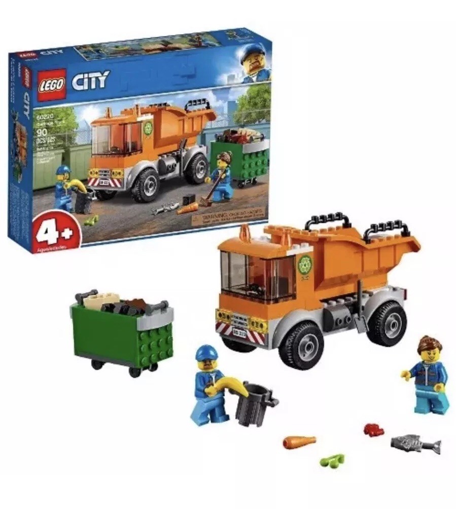 LEGO 60220 Garbage Truck Orange City Brand new 2019 NIB