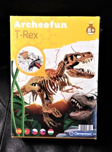 Clementoni Archeofun T-Rex Glow In The Dark – Kit Scavo Con Fossili Fosforescenti