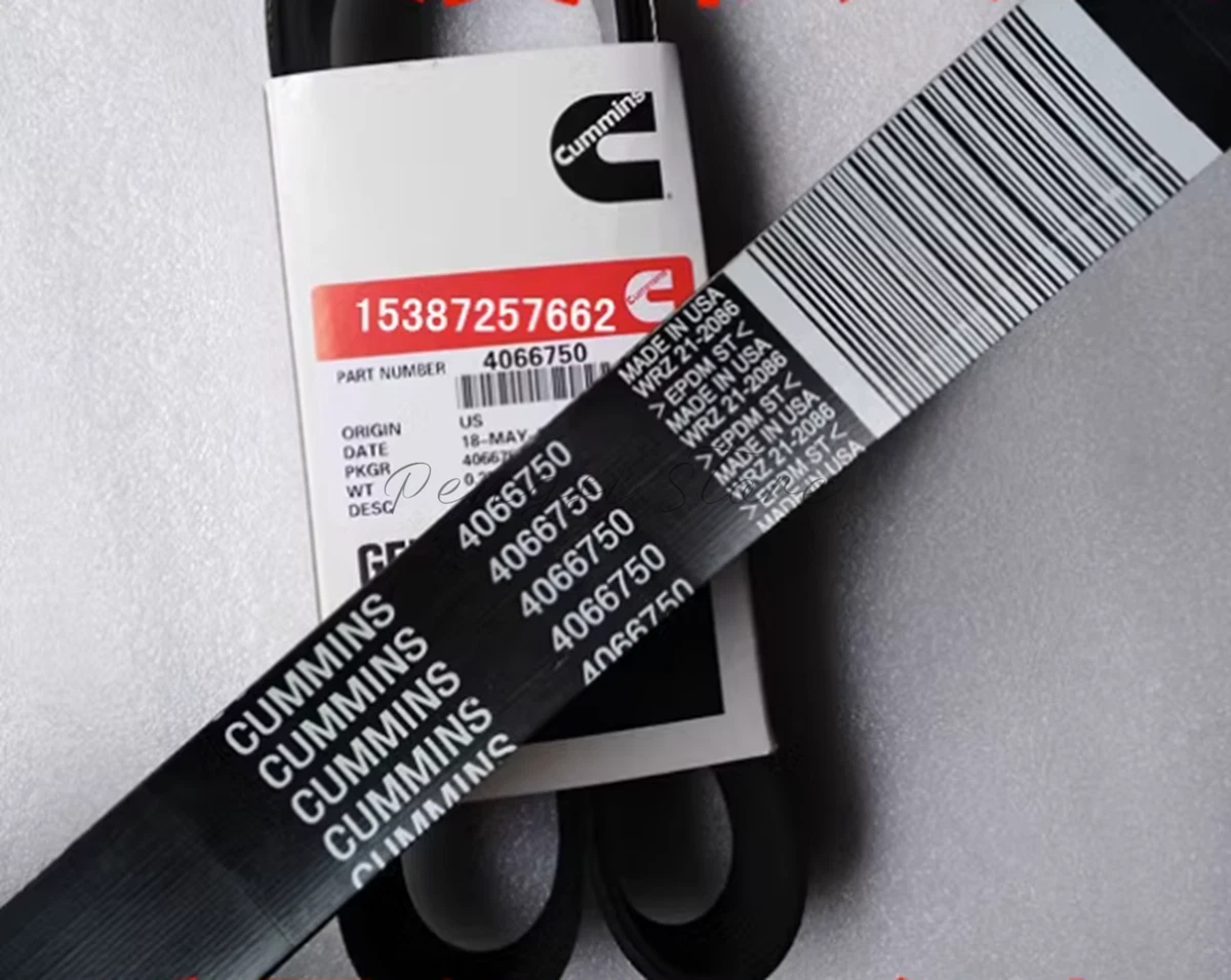 QTY:3 4066750 for Cummins QSK60 Genset Fan Belt | eBay