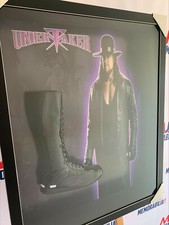 The Undertaker Signed Authentic wrestling boot with JSA Authentication