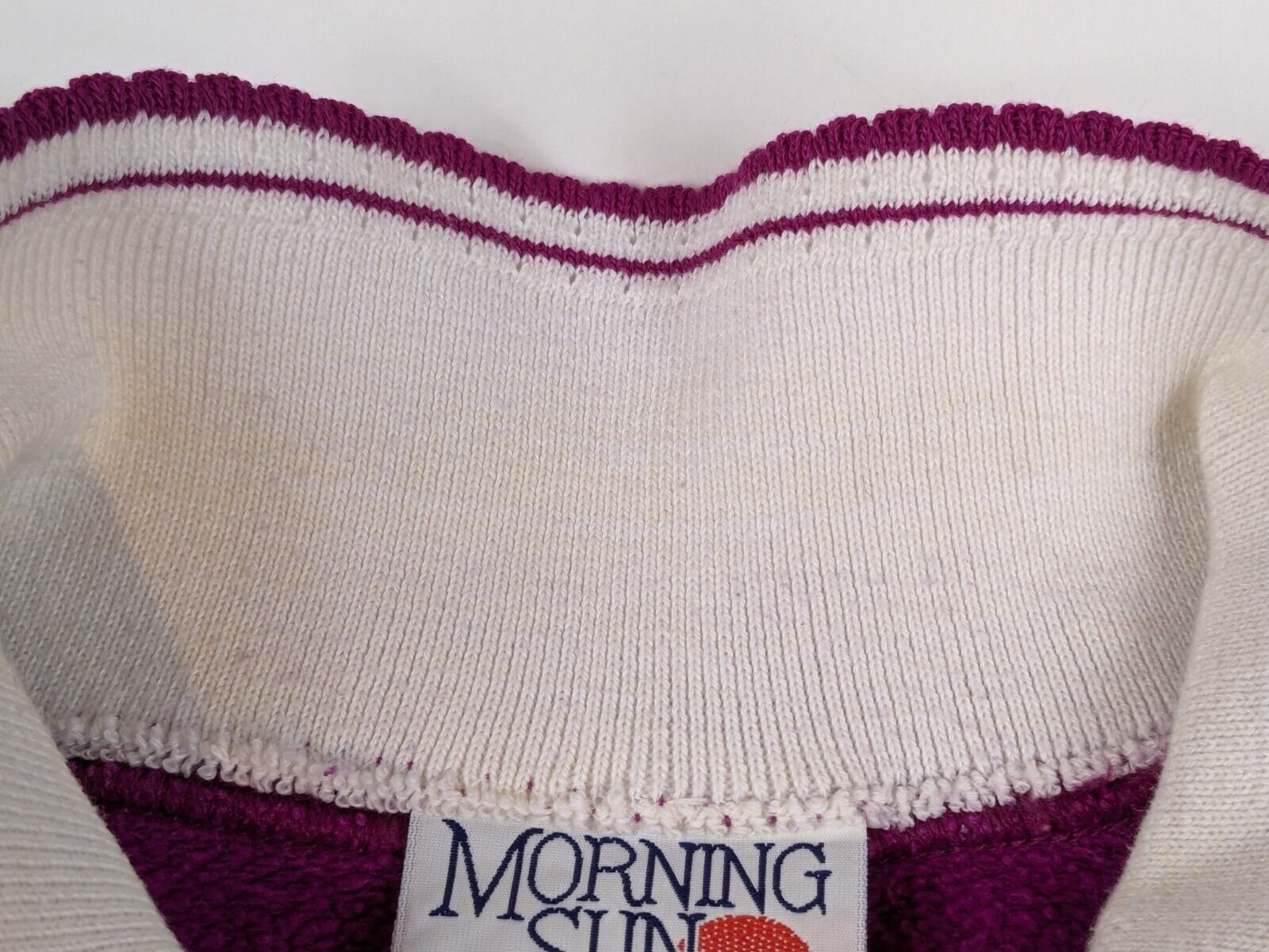 Vintage Morning Sun Magenta Grandma Sweatshirt Co… - image 8