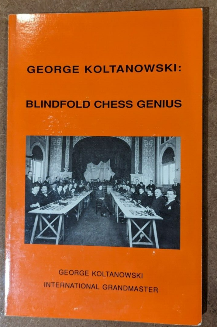 World blindfold chess champion G Koltanowski playing chess News