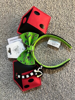 Disney Oogie Boogie Bash 2023 Loungefly Ears Headband - NEW 