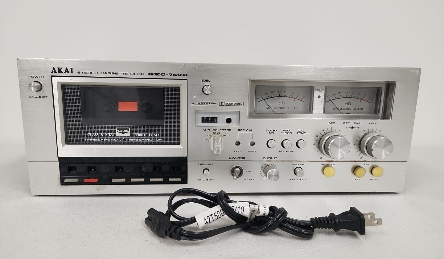 Akai GXC750D Vintage Stereo Cassette Deck Sale Untested Condition eBay
