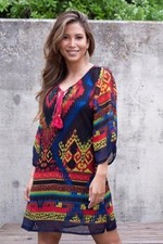 AZTEC PRINT DRESS Size M SALE Regular Price $41.40 Western Wear