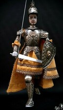 Sicilian Puppet Rinaldo Collectible Handcrafted Puppets From Italy 37Cm
