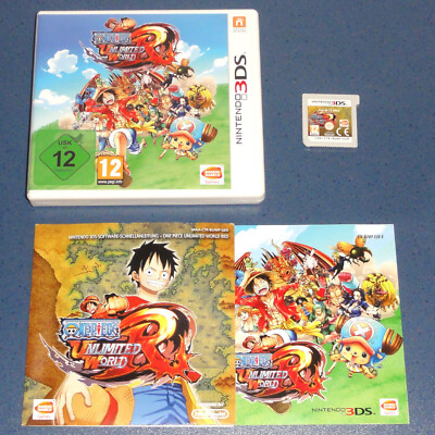 Nintendo 3DS Spiel One Piece Unlimited World Red