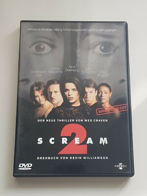 Wes Craven's ''Scream 2'' - Director`s Cut FSK 18 - DVD RAR & OOP 