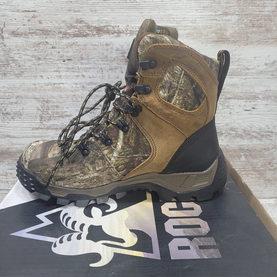 SIZE 7.5 ROCKY SPORT PRO WOMEN'S 800G RKS0490 3M INSULATED WATERPROOF CAMO BOOTS - Image 3 of 4