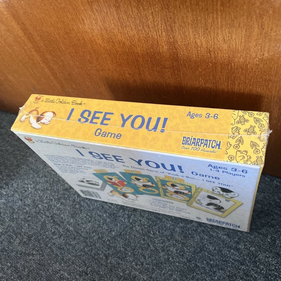 *New Sealed* A Little Golden Book I See You! Card Game Peek-a-Boo... I See You! - Image 3 of 4