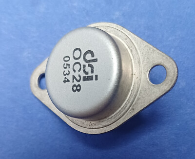 OC28 Germanium Leistungstransistor  PNP  TO-3  DSI Made in Germany
