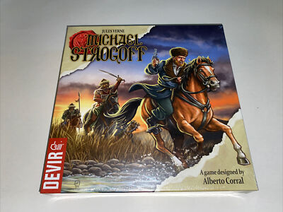 Jules Verne: Michael Strogoff  Board Game -  DEVIR Games (2015) New in Shrink
