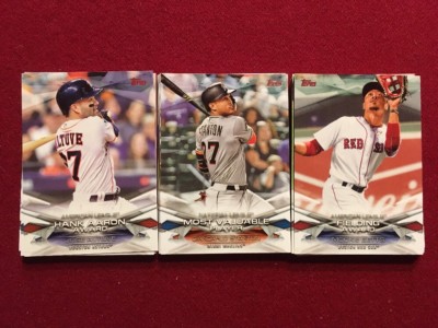 2018 Topps Series 1 MLB Awards Insert Singles Select Your Own Combined Shipping