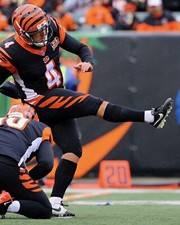 RANDY BULLOCK 8x10 PHOTO #6 Cincinnati Bengals Kicker 2016-2020 WM