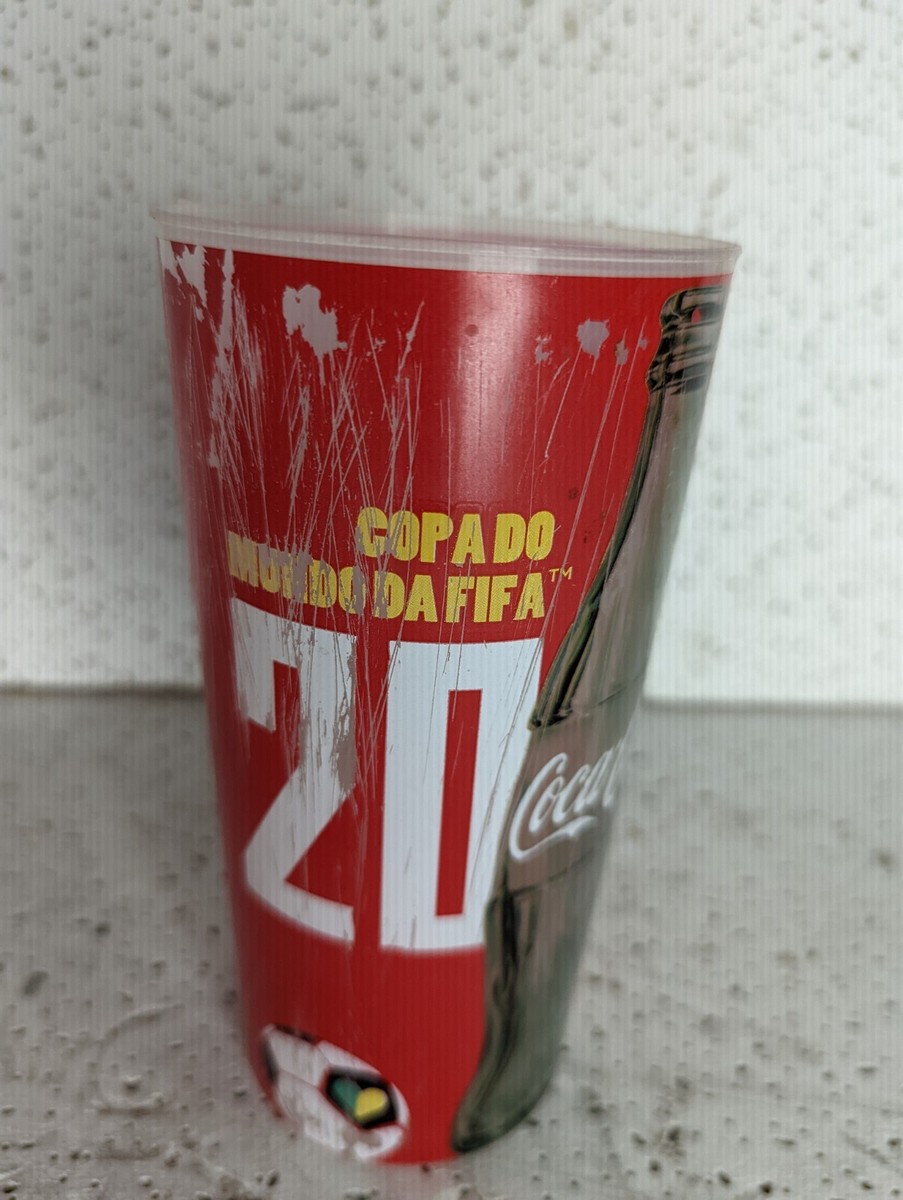 World Cup 2014 FIFA Brazil Souvenir Football Soccer Pair Of Cups