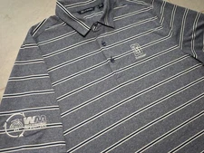 Cutter & Buck Men's Medium Golf Polo Shirt TPC Scottsdale Phoenix Open Blue