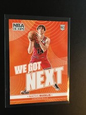 2024-25 NBA HOOPS BASKETBALL WE GOT NEXT 16 MATAS BUZELIS BULLS RC