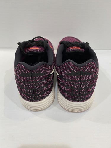 Nike Lunartempo 2 Black/Summit White-Fire Pink 818098-003 Women's SZ 9 - Picture 5 of 8