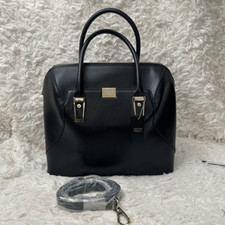 Cromia Womens Leather Black Zip Around Hand /...