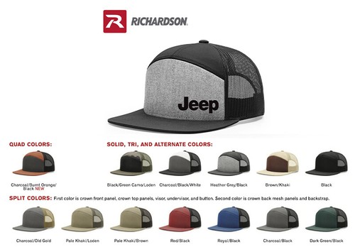 JEEP 4X4 OFF ROAD RICHARDSON FLAT BILL 