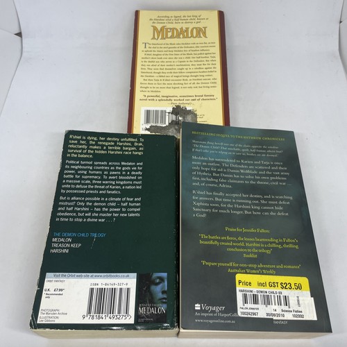 Jennifer Fallon Book Bundle Paperback X11 Tide Lords Demon Child Second Sons - Foto 7 di 13