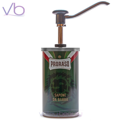 Proraso Professional Shaving Cream Dispenser | Heavy Duty, Elegant , Classy