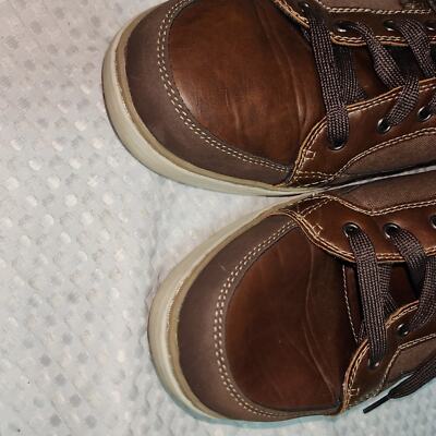 AMERICAN EAGLE EUC MENS SIZE 15 MEMORY FOAM BROWN LEATHER  display picture 1