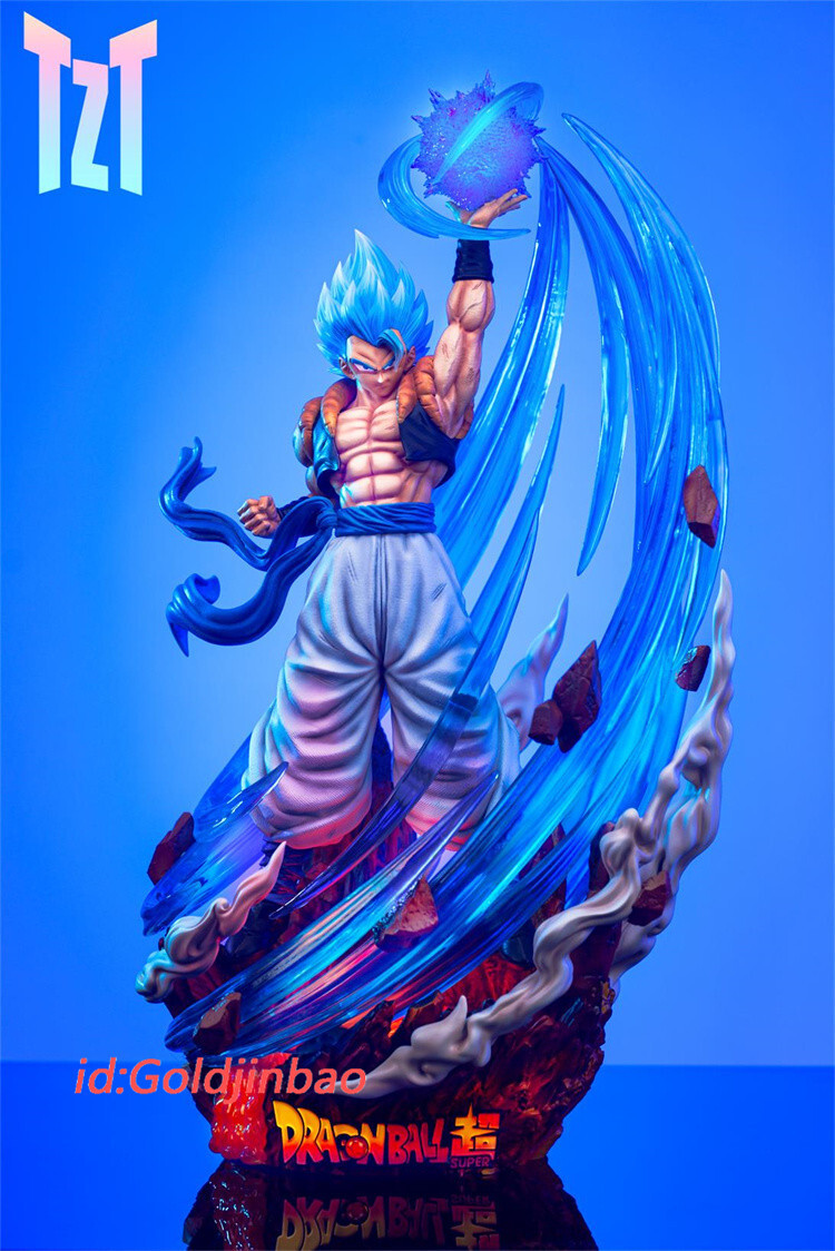 1/6 Scale Super Saiyan Blue Gogeta with LED - Dragon Ball Resin