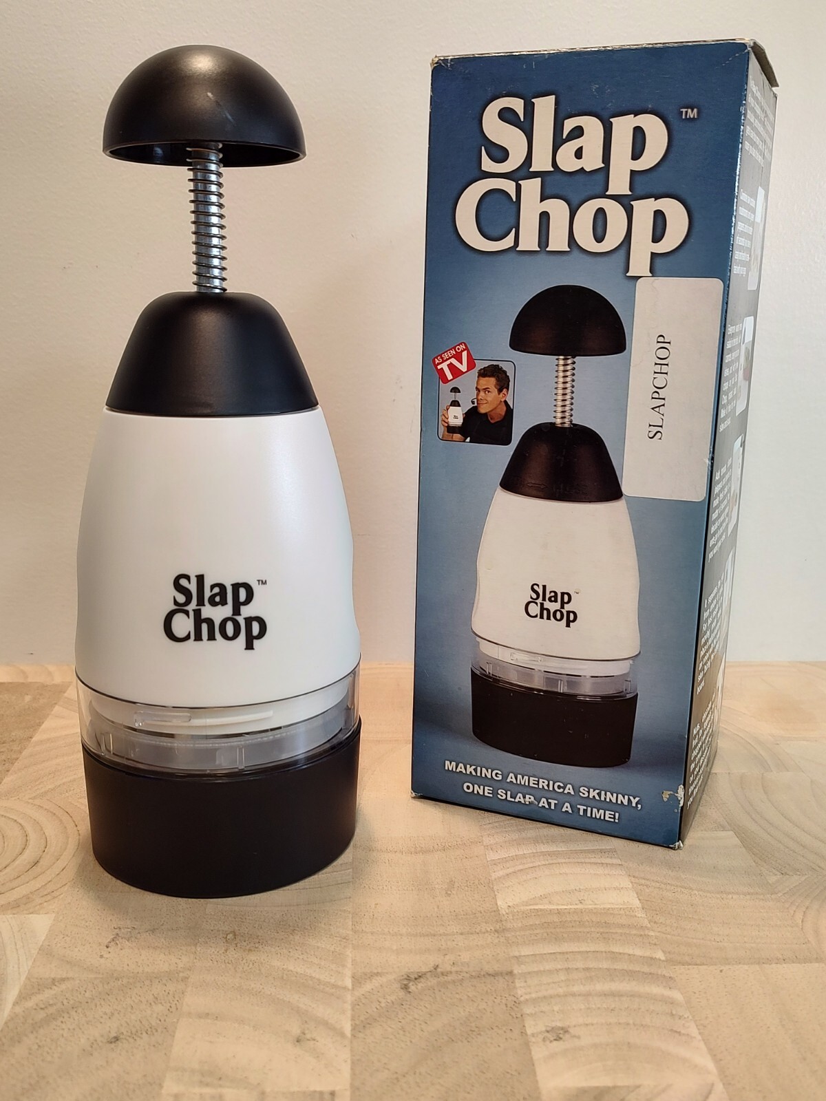 Original Slap Chop Slicer Stainless Steel Blade Vegetable Chopper As