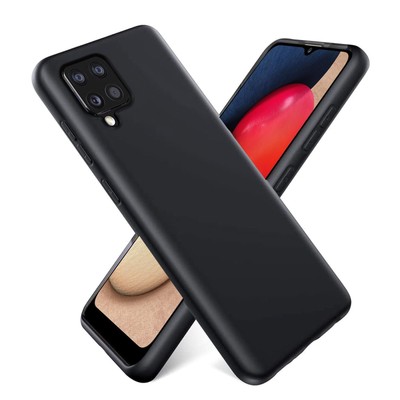 Schutz Hülle Silikon Für Samsung Galaxy A12 M12 S20 Handy Tasche Case Cover matt