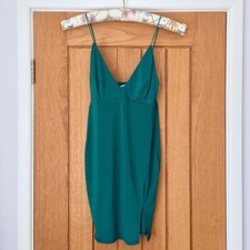 Club L Teal Blue/Green Bodycon Mini Dress