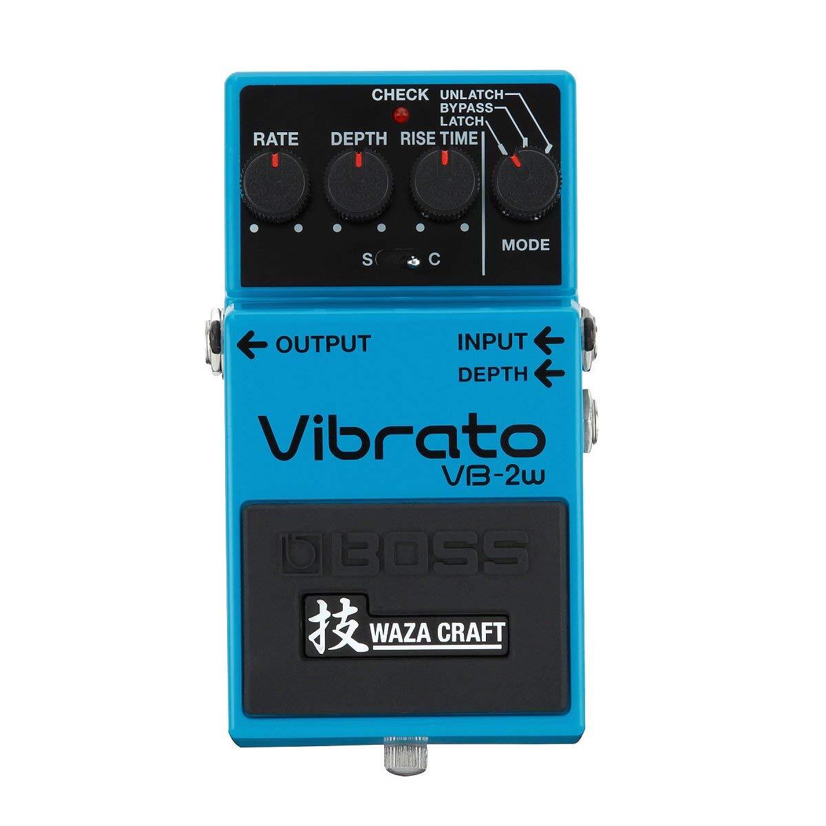 BOSS VB-2W Vibrato Technique Waza Craft Prodotto IN Giappone Chitarra Effettrici