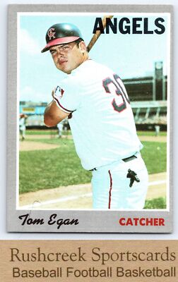 1970 Topps #4 Tom Egan
