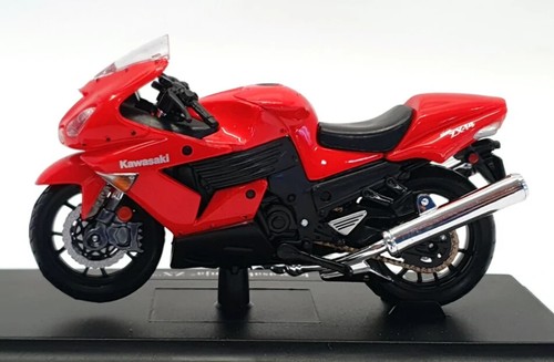 Maisto Scala 1:18 Kawasaki Ninja ZX-14R Modello pressofuso Nuovo In Scatola UK M39300-06187 - Foto 2 di 3
