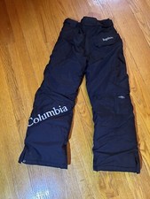 Youth Columbia Bugaboo Snow/Ski Pants Black Unisex Size 10/12