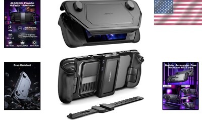 Complete ModCase for Steam Deck - 11-in-1 Docking Station and Custom Accessories