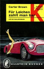CARTER BROWN FÜR LEICHEN ZAHLT MAN BAR Ullst...