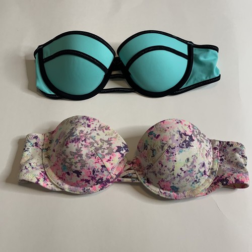Haut De Bikini Victoria's Secret Unforgettable Demi Twist - Taille 34A, Rembourré, Neuf Sans étiquettes