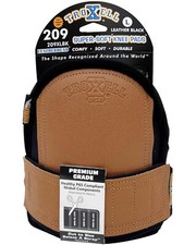 TROXELL USA - SuperSoft LeatherHead Kneepads (Large Size/Bagged in Pairs)