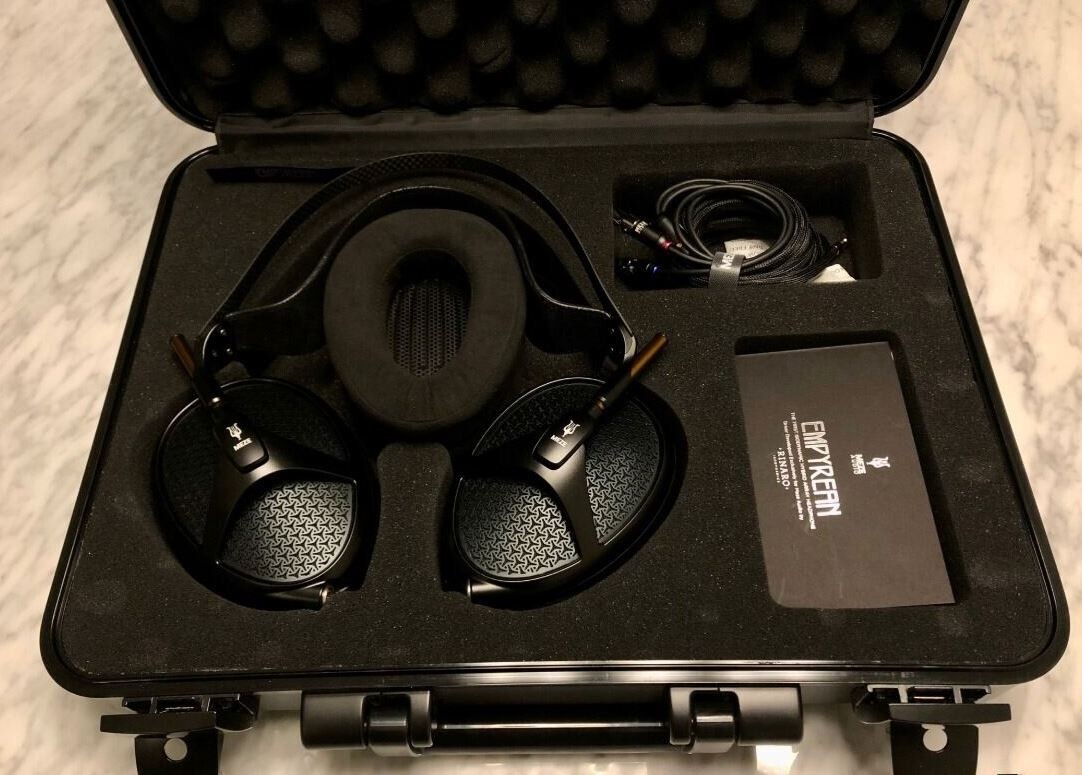 ヘッドホン Meze Audio Empyrean JET BLACK Meze Audio Empyrean (Jet Black) Open-back Isodynamic® hybrid