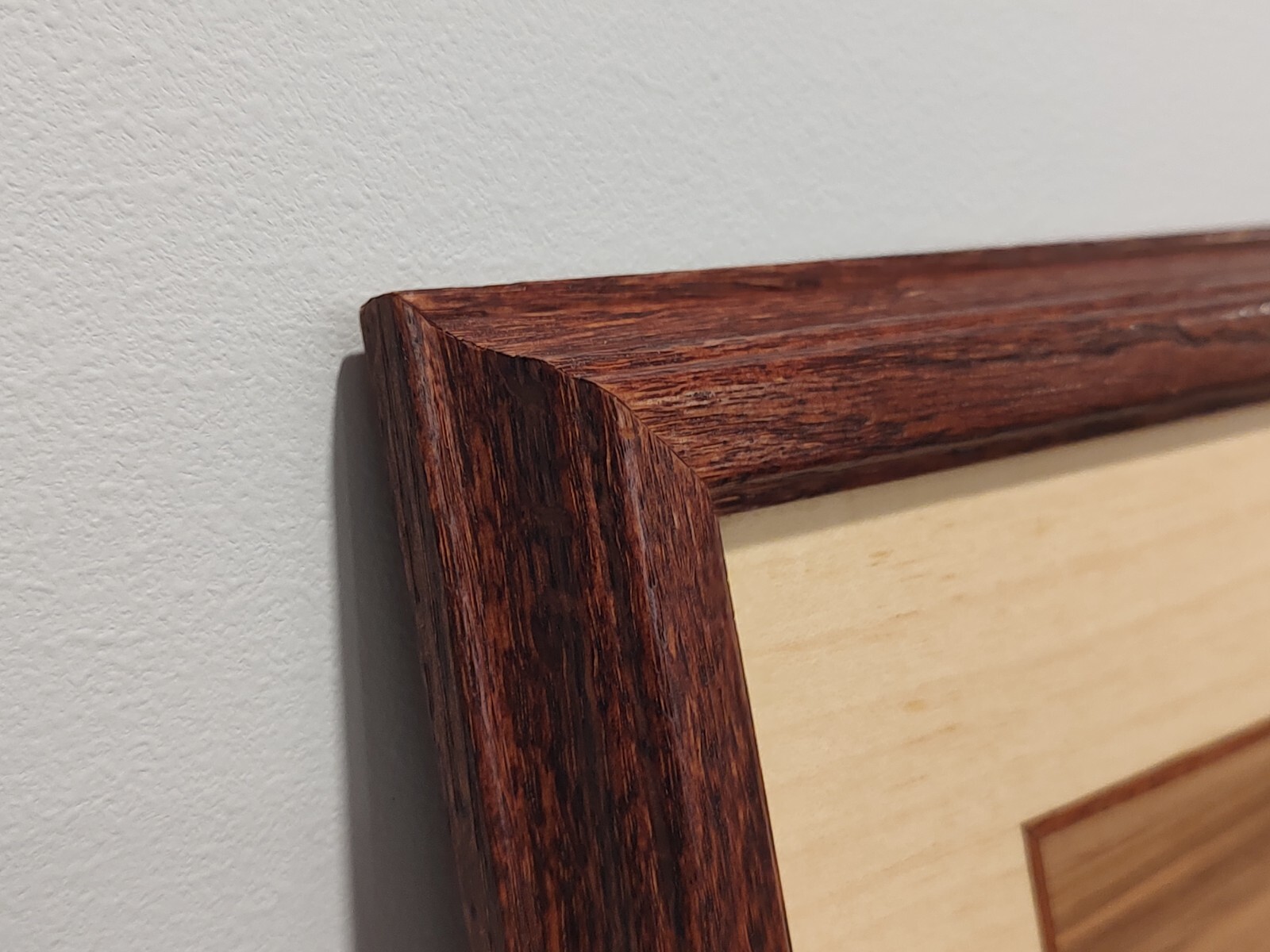 HUDSON RIVER INLAY PICTURE - MOUNTAIN RIVER - WOOD MARQUETRY - 13 X 16