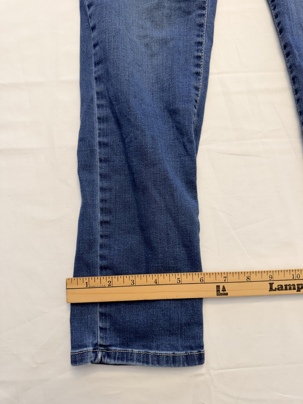 Calvin Klein Jeans Ultimate Skinny Jeans Womens 6 Blue Medium Wash 26x30 Stretch thumbnail 3