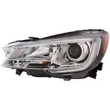 Headlight fits Subaru Ascent 19-20 Halogen Driver Side Chrome Housing