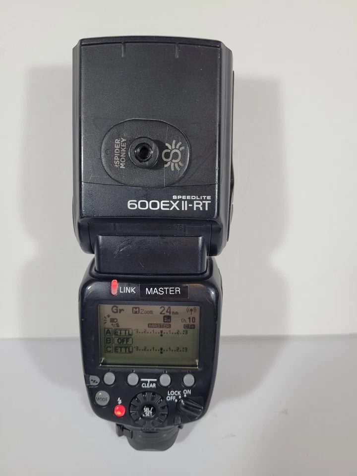 Canon Speedlite 600EX II-RT Shoe Mount Flash for Canon Tested Ships Free - Image 4 of 4