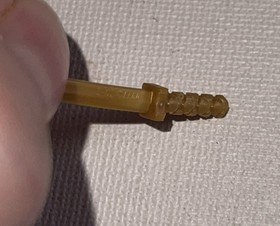 Lot of 2 LEGO Pearl Gold Minifigure Weapon Sword - Shamshir/Katana Genuine LEGO