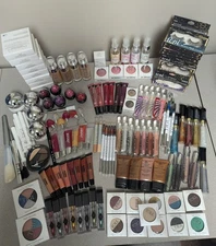 Wholesale 142 Piece Lot Cosmetics Makeup Eyes Lips Foundation Brushes Mixed