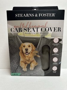 Stearns & Foster Quilted Hammock Car Seat Cover Universal Fit Gently Used
