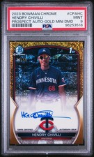 2023 Bowman Chrome Prospect Auto #CPAHC Hendry Chivilli PSA 9 /50