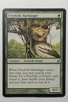 Treefolk Harbinger Lorwyn Regular